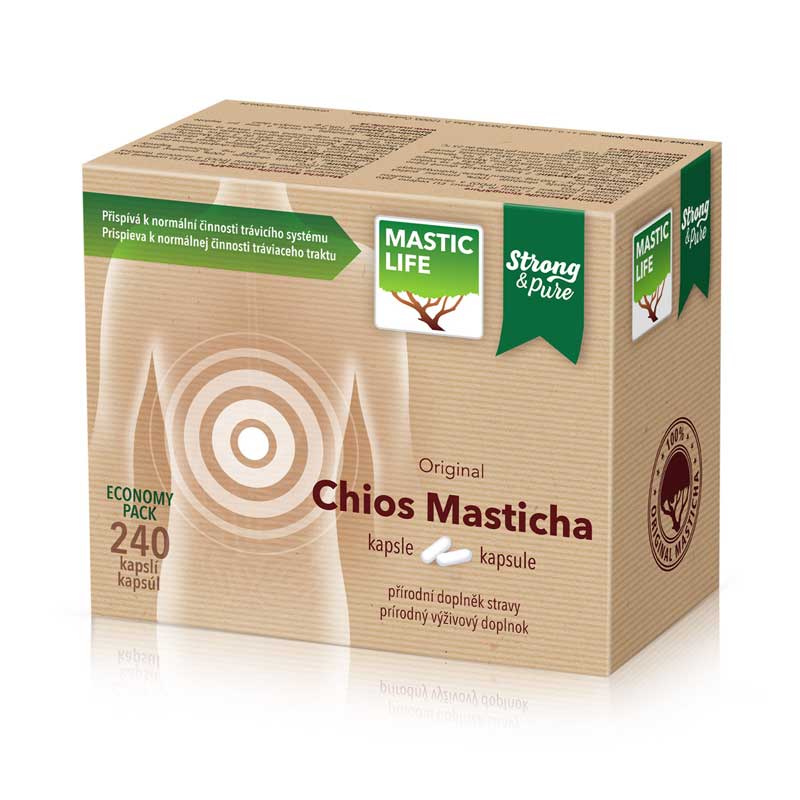 Masticha pro snížení cholesterolu